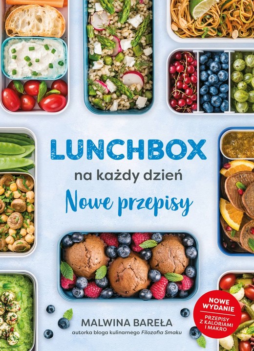 okładka Lunchbox na każdy dzień. Nowe przepisy. Wyd. 2022
 książka | Malwina Bareła