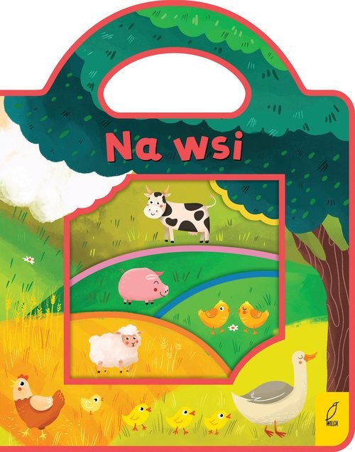 okładka Na wsi Wykrojnik piankowy książka