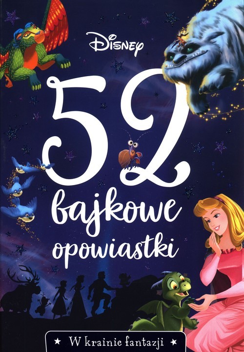 okładka 52 bajkowe opowiastki W krainie fantazji Disney książka
