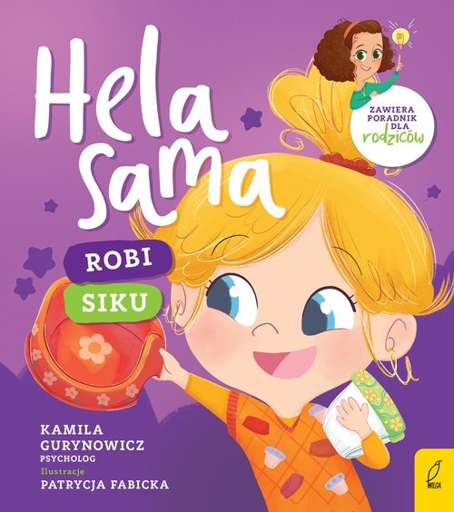okładka Hela sama Robi siku książka | Kamila Gurynowicz