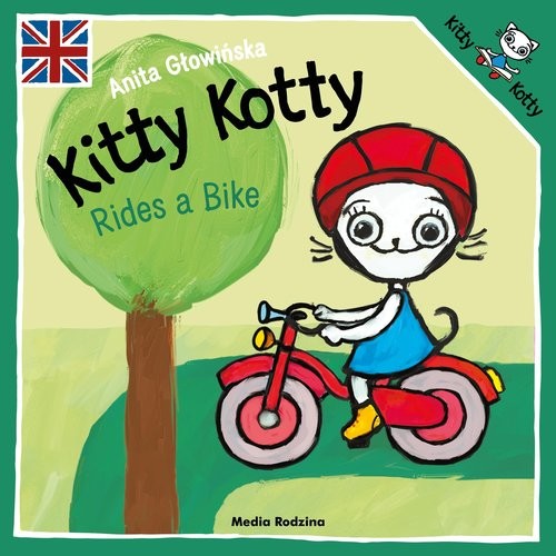 okładka Kitty Kotty Rides a Bike książka | Anita Głowińska