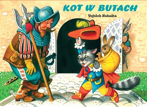 okładka Kot w butach Kolekcja Retro / Entliczek książka | Vojtěch Kubašta