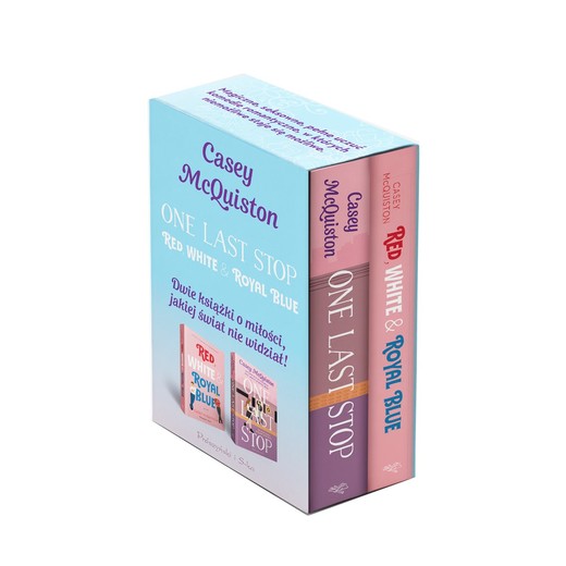 okładka Red, White & Royal Blue ,One Last Stop Pakiet książka | Casey McQuiston