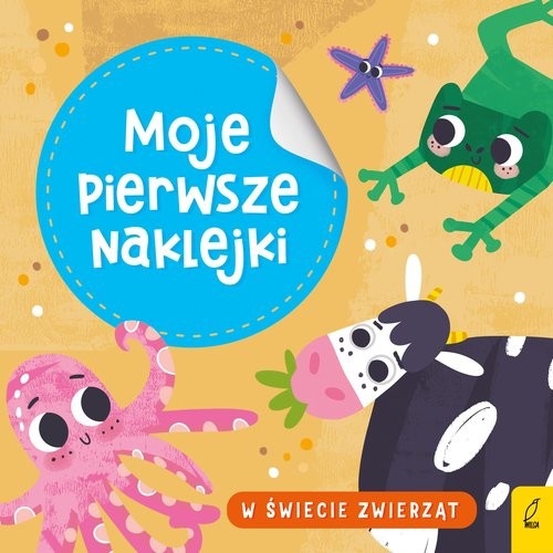 okładka Moje pierwsze naklejki W świecie zwierząt książka