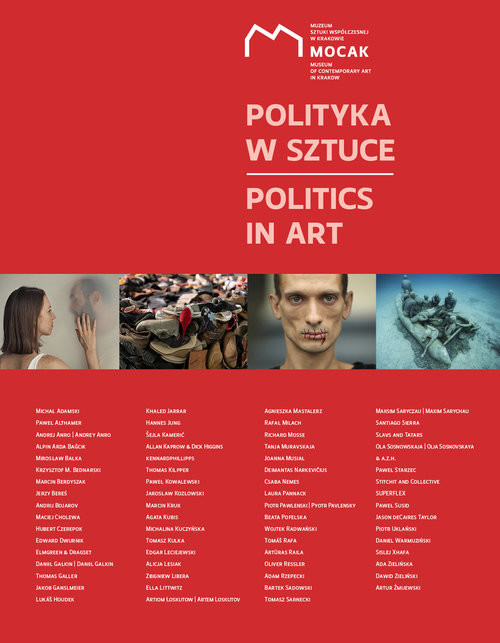 okładka Polityka w sztuce / MOCAK książka | Praca Zbiorowa