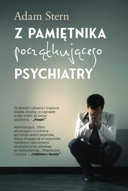 okładka Z pamiętnika początkującego psychiatry książka | Adam Stern