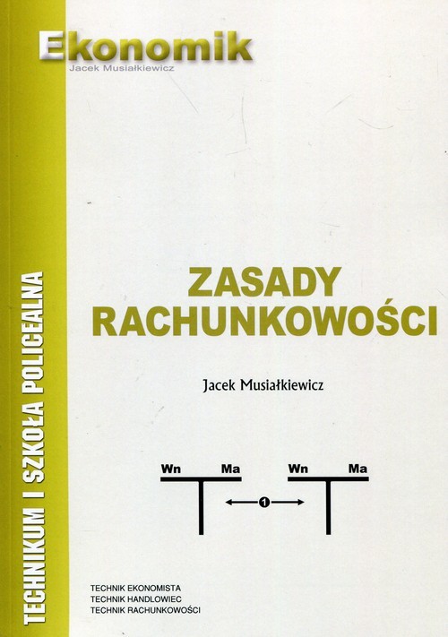 okładka Zasady rachunkowości książka | Jacek Musiałkiewicz