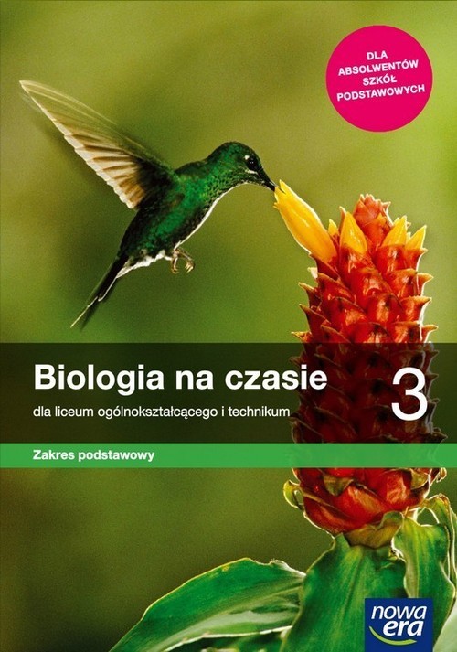 okładka Biologia na czasie 3 Podręcznik Zakres podstawowy Szkoła ponadpodstawowa książka | Jolanta Holeczek