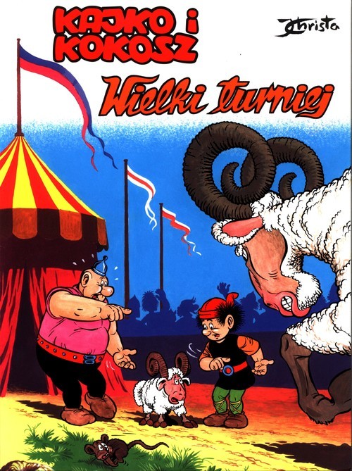 okładka Kajko i Kokosz Wielki turniej książka | Janusz Christa