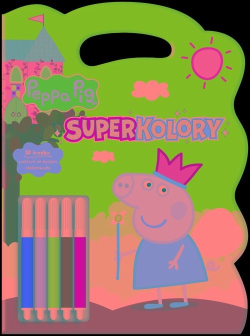 okładka Peppa Pig SuperKolory książka
