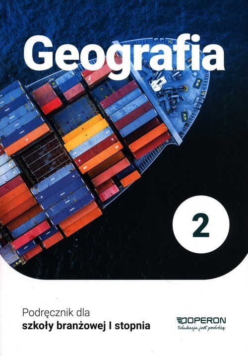 okładka Geografia 2 Podręcznik Szkoła branżowa I stopnia książka | Kurek Sławomir