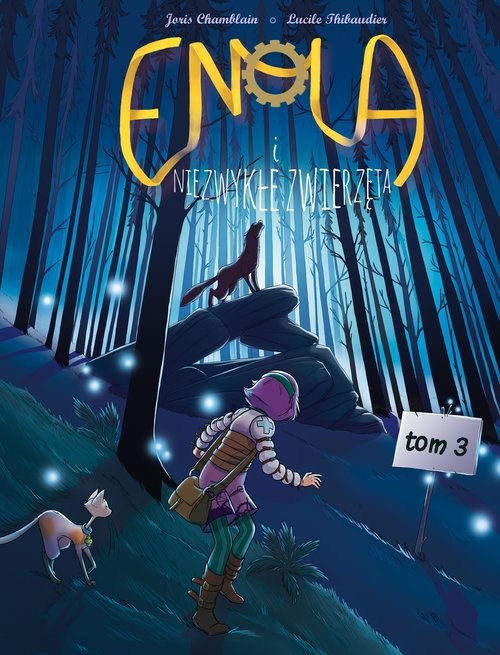 okładka Enola i niezwykłe zwierzęta. Tom 3 książka