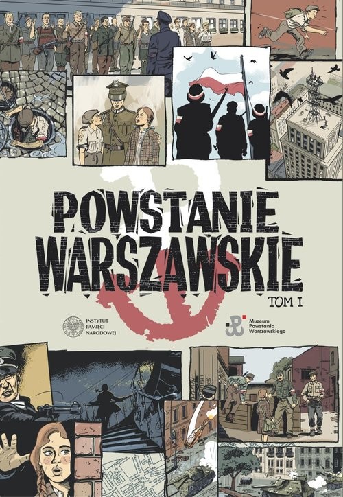 okładka Powstanie Warszawskie Tom I, komiks paragrafowy książka | Jan Madejski, Czuba Sławomir, Kucharski Roman, Czaplicki Maciej