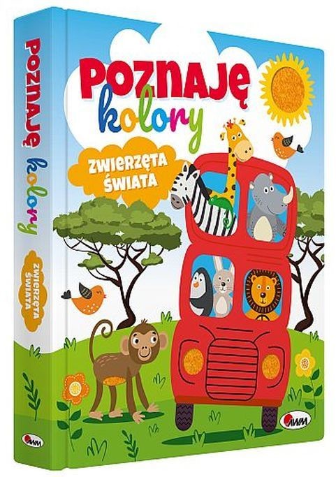 okładka Zwierzęta świata. Poznaję kolory książka | Elżbieta Korolkiewicz