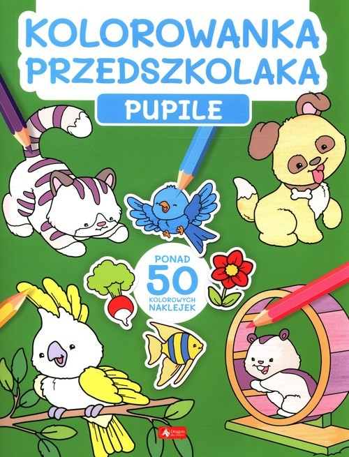 okładka Kolorowanka przedszkolaka. Pupile książka