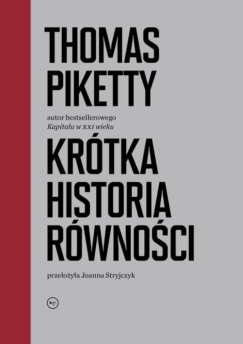 okładka Krótka historia równości książka | Thomas Piketty
