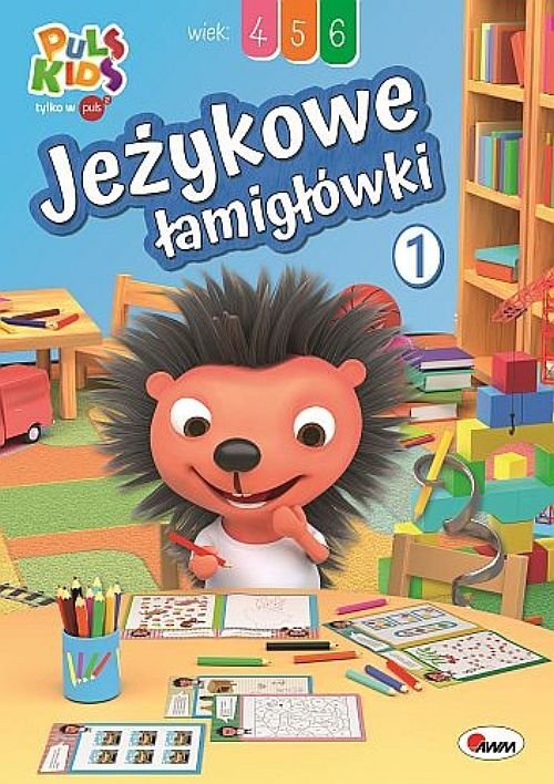 okładka Jeżykowe łamigłówki 1 książka | Elżbieta Korolkiewicz