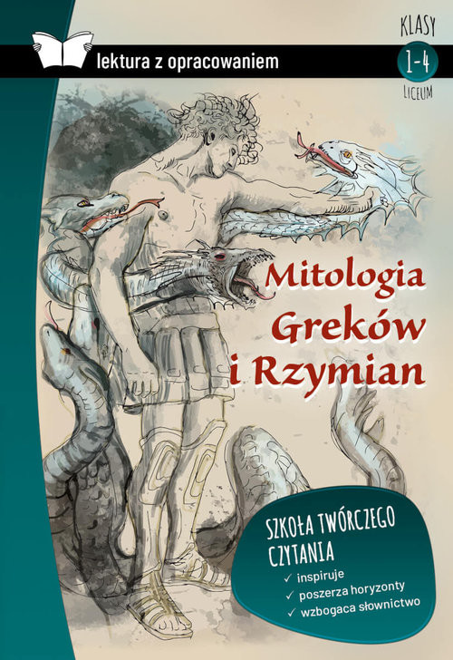 okładka Mitologia Greków i Rzymian. Lektura z opracowaniem książka