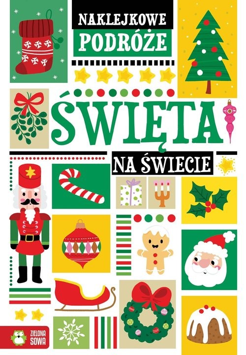 okładka Naklejkowe podróże Święta na świecie książka