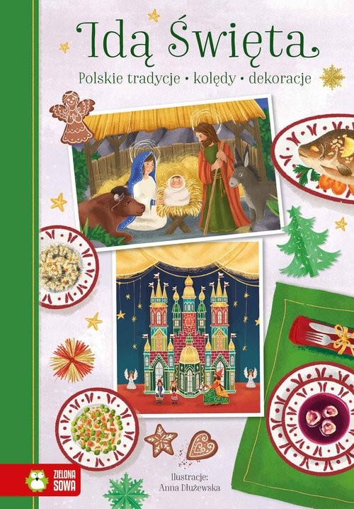 okładka Idą Święta Polskie tradycje kolędy dekoracje książka