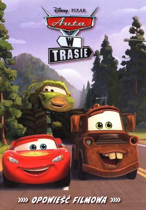 okładka Auta w trasie Opowieść filmowa książka