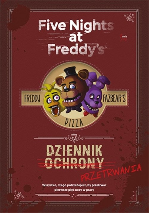 okładka Dziennik przetrwania Five Nights at  Freddy's książka | Scott Cawthon
