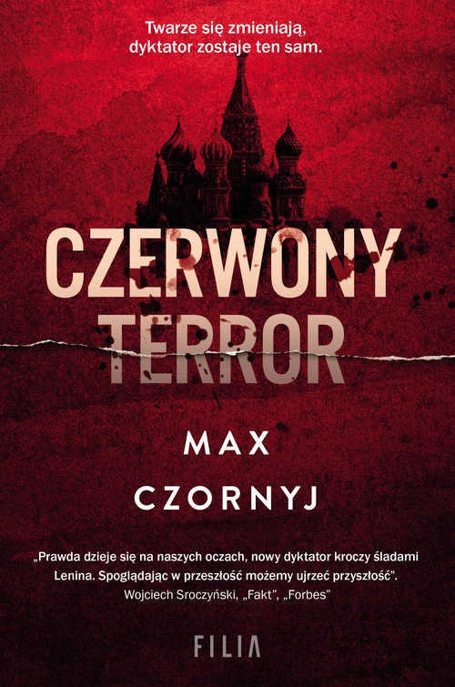 okładka Czerwony terror Wielkie Litery książka | Max Czornyj