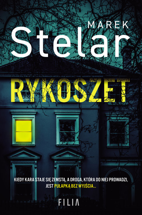 okładka Rykoszet Wielkie Litery książka | Marek Stelar