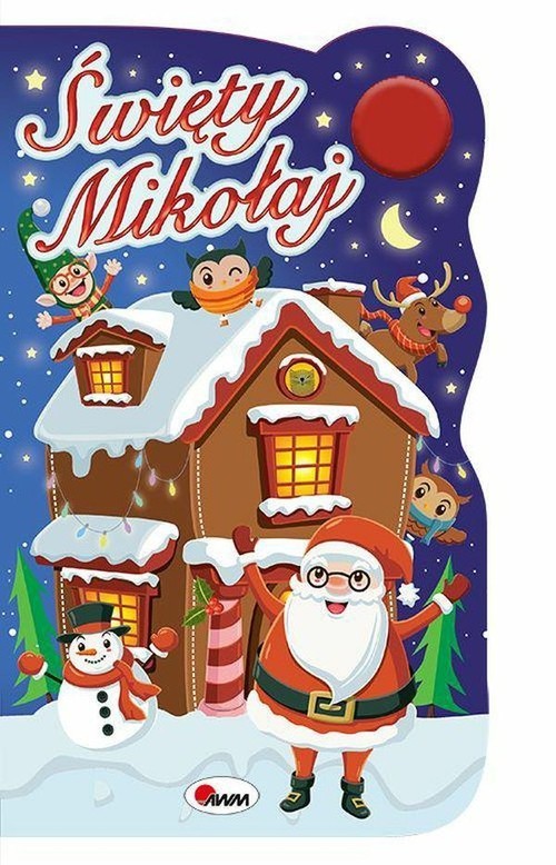 okładka Święty Mikołaj Książka z dżwiękiem książka