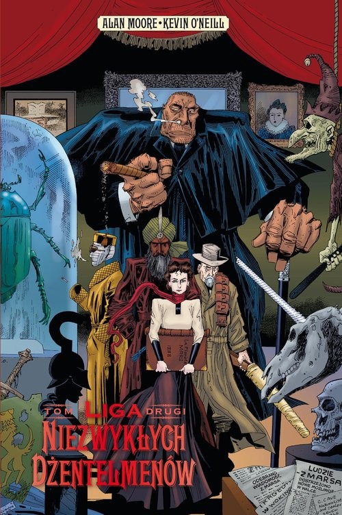 okładka Liga Niezwykłych Dżentelmenów Tom 2 książka