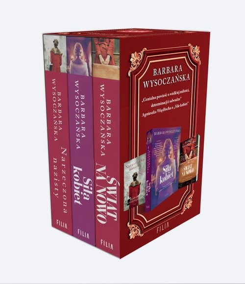 okładka Pakiet: Narzeczona nazisty / Siła kobiet / Świat na nowo książka | Barbara Wysoczańska