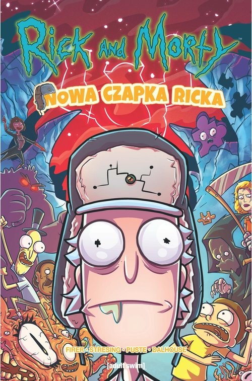 okładka Rick i Morty. Nowa czapka Ricka! książka