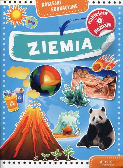 okładka Naklejki edukacyjne Ziemia książka