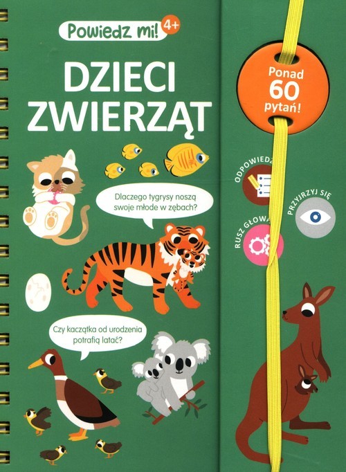 okładka Powiedz mi! Dzieci zwierząt książka | Cécile Jugla