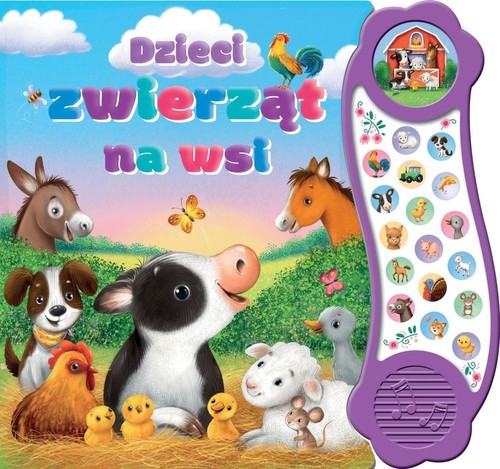 okładka Dzieci zwierząt na wsi książka