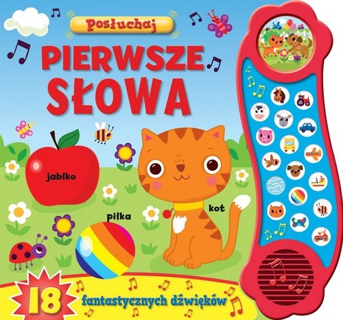 okładka Posłuchaj! Pierwsze słowa książka