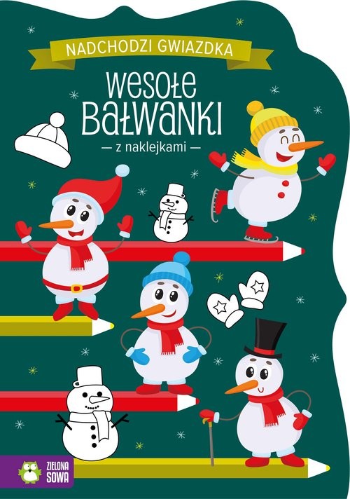 okładka Nadchodzi Gwiazdka Wesołe bałwanki książka