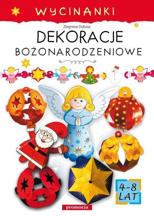 okładka Wycinanki Dekoracje bożonarodzeniowe książka | zbiorowe Opracowanie