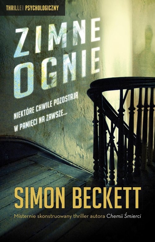 okładka Zimne ognie książka | Simon Beckett