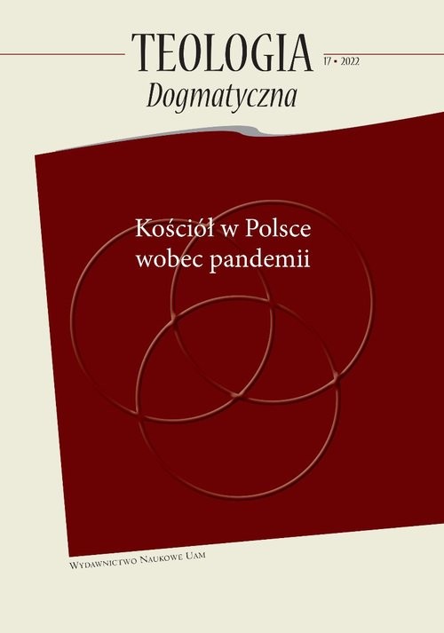 okładka Teologia dogmatyczna Kościół w Polsce wobec pandemii Tom 17/2022 książka