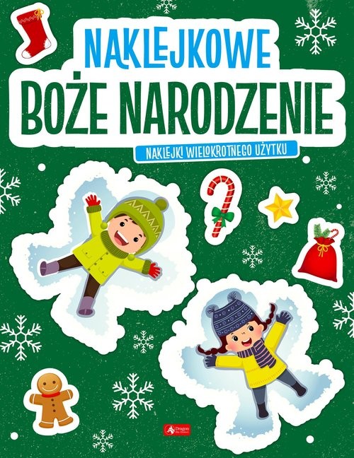okładka Naklejkowe Boże Narodzenie książka