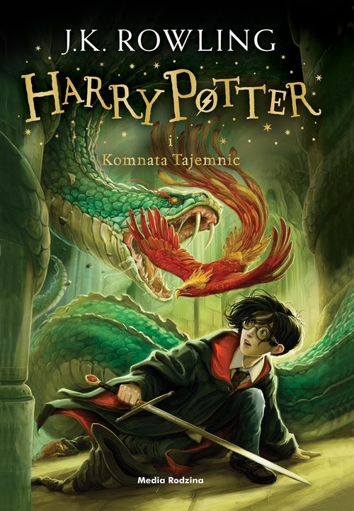 okładka Harry Potter i komnata tajemnic książka | J.K. Rowling