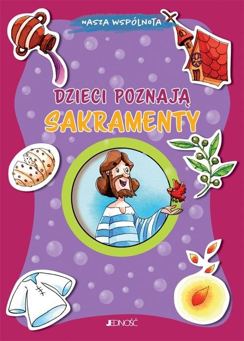 okładka Dzieci poznają sakramenty książka | Elena Giordano