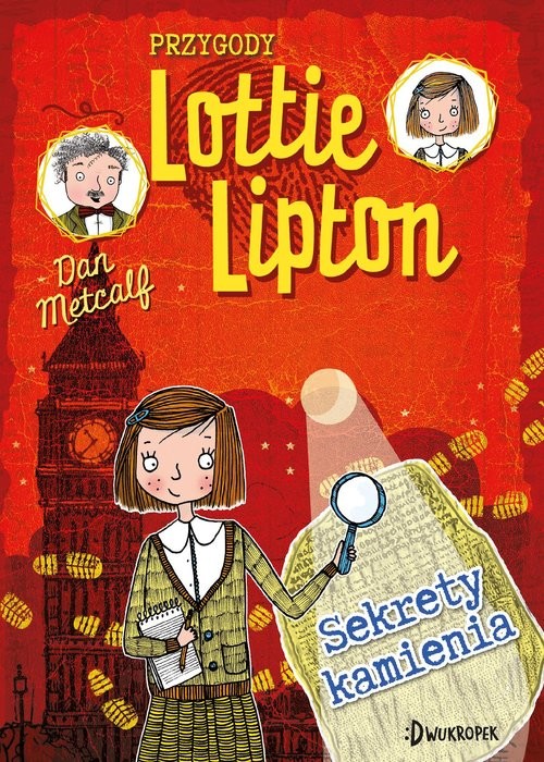 okładka Sekrety kamienia. Przygody Lottie Lipton Tom 2 książka | Metcalf Dan