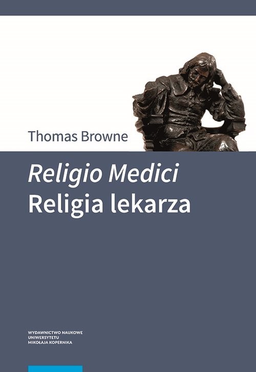 okładka Religio Medici Religia lekarza książka | Thomas Browne