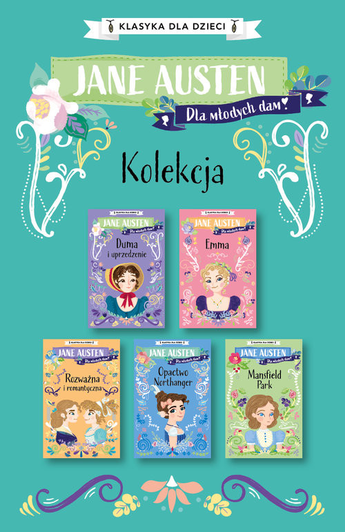okładka Pakiet Jane Austen Tomy 1-5 książka | Jane Austen