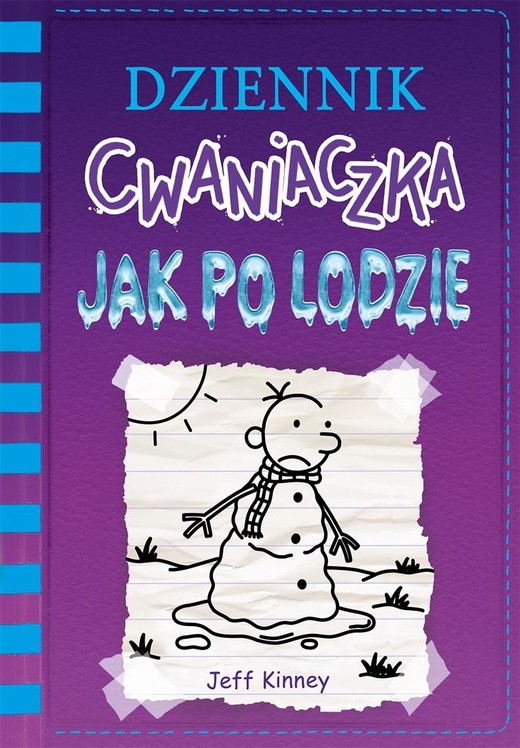okładka Dziennik cwaniaczka. Jak po lodzie książka | Jeff Kinney