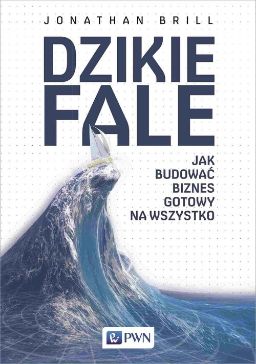 okładka Dzikie fale Jak budować biznes gotowy na wszystko książka | Jonathan Brill