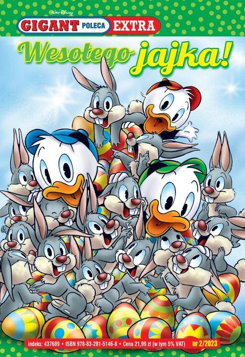 okładka Gigant Poleca Ekstra. Wesołego jajka! Tom 2/2023 książka