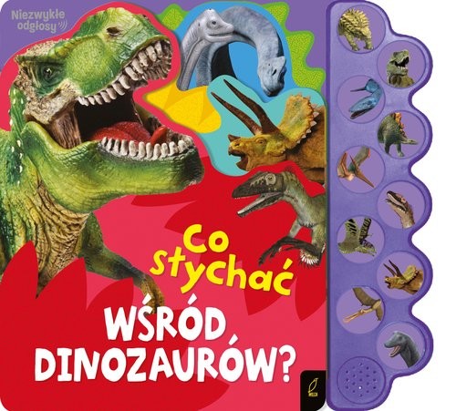 okładka Co słychać wśród dinozaurów? książka